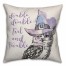 Double Double Toil & Trouble 18x18 Spun Poly Pillow