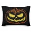 Spooky Jack-O-Lantern 14x20 Spun Poly Pillow