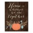 Home is Wherever We Are Together 11x14 Canvas Wall Art
