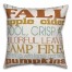 Harvest Words 18x18 Spun Poly Pillow