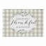 Grateful Thankful & Blessed 2x3 Area Rug