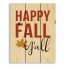 Happy Fall Y'all 10.5x14 Pallet Wood Art