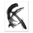 Black Brush Strokes 16x20 Canvas Wall Art