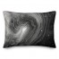 Black and White Galaxy Geode 14x20 Spun Poly Pillow