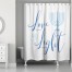 Love and Light 71x74 Shower Curtain