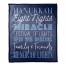 Hanukkah Words 50x60 Coral Fleece Blanket