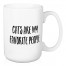 Cats Are My Favorite People 15 oz Mug