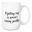 A Falling Leaf Is Summer Waving Goodbye 15 oz Mug