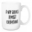 A Nap Solves Almost Everything 15 oz Mug