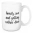 Family, Sun, Getting Nothin' Done 15 oz Mug