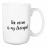 The Ocean Is My Therapist 15 oz Mug