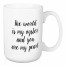 The World Is My Oyster And You Are My Pearl 15 oz Mug