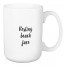 Resting Beach Face 15 oz Mug