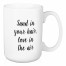 Sand In Your Hair, Love In The Air 15 oz Mug