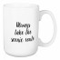 Happier Than A Seagull With A French Fry 15 oz Mug
