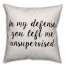 In My Defense Pillow