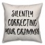 Silently Correcting Your Grammar Pillow