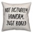 Not Actually Hungry Pillow Cover