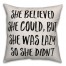She Was Lazy So She Didn't Pillow