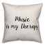 Music Is My Therapy Pillow
