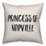 Princess Of Napville Pillow Cover