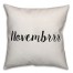 Novembrrr Pillow