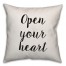 Open Your Heart Pillow