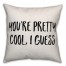 You're Pretty Cool, I Guess Pillow Cover
