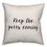 Keep The Purrs Coming Pillow Cover