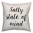 Salty State Of Mind Pillow