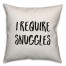Autumn Is For Snuggles Pillow