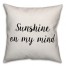 Sunshine State Of Mind Pillow
