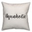 Aquaholic Pillow