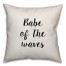 Babe Of The Waves Pillow