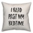 I Read Past My Bedtime Pillow
