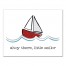Ahoy There, Little Sailor 11x14 Canvas Wall Art
