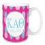 Kappa Alpha Theta Tropical Pineapple 15 oz Mug
