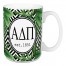 Alpha Delta Pi Tropical Palm 15 oz Mug
