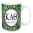 Kappa Alpha Theta Tropical Palm 15 oz Mug