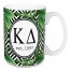 Kappa Delta Tropical Palm 15 oz Mug