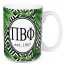 Pi Beta Phi Tropical Palm 15 oz Mug