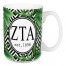 Zeta Tau Alpha Tropical Palm 15 oz Mug