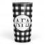 Alpha Gamma Delta Buffalo Check 20 oz Tumbler