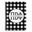 Pi Beta Phi Buffalo Check 6x8 Ruled Spiral Notebook