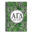 Alpha Gamma Delta Tropical Palms 6x8 Ruled Spiral Notebook
