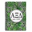 Alpha Xi Delta Tropical Palms 6x8 Ruled Spiral Notebook