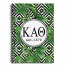 Kappa Alpha Theta Tropical Palms 6x8 Ruled Spiral Notebook