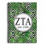 Zeta Tau Alpha Tropical Palms 6x8 Ruled Spiral Notebook
