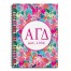 Alpha Gamma Delta 6x8 Ruled Spiral Notebook