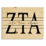 Zeta Tau Alpha Script 14x10.5 Pallet Wood Art